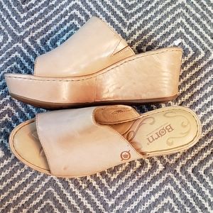 Born leather sandals